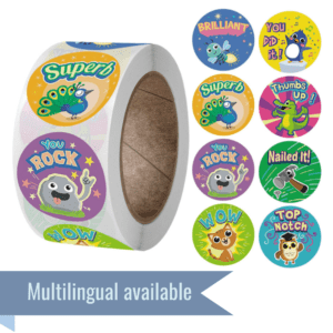 Brilliant Bee Reward Stickers