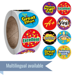 A+ Words Reward Stickers