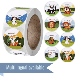 Mountain Animals Reward Stickers