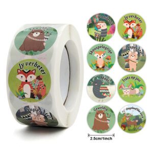 Woodlands Animals Afrikaans