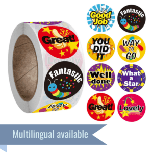 Bold Words Reward Stickers