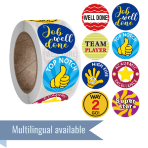 Way To Go Reward Stickers