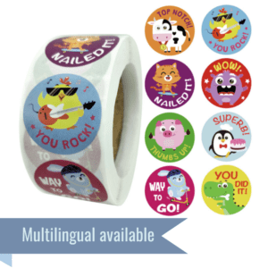 Top Notch Cow Reward Stickers