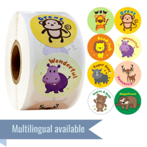 Wow Animals Reward Stickers