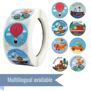 Adventure Animals Reward Stickers