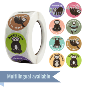 Sloth Reward Stickers