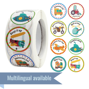Transport Reward Stickers