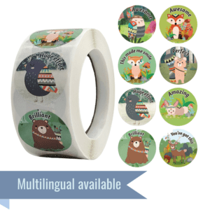 Woodland Animals Reward Stickers