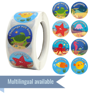 Ocean Critters Reward Stickers